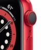 Watch 6 GPS Celular 40mm Alumínio Vermelho