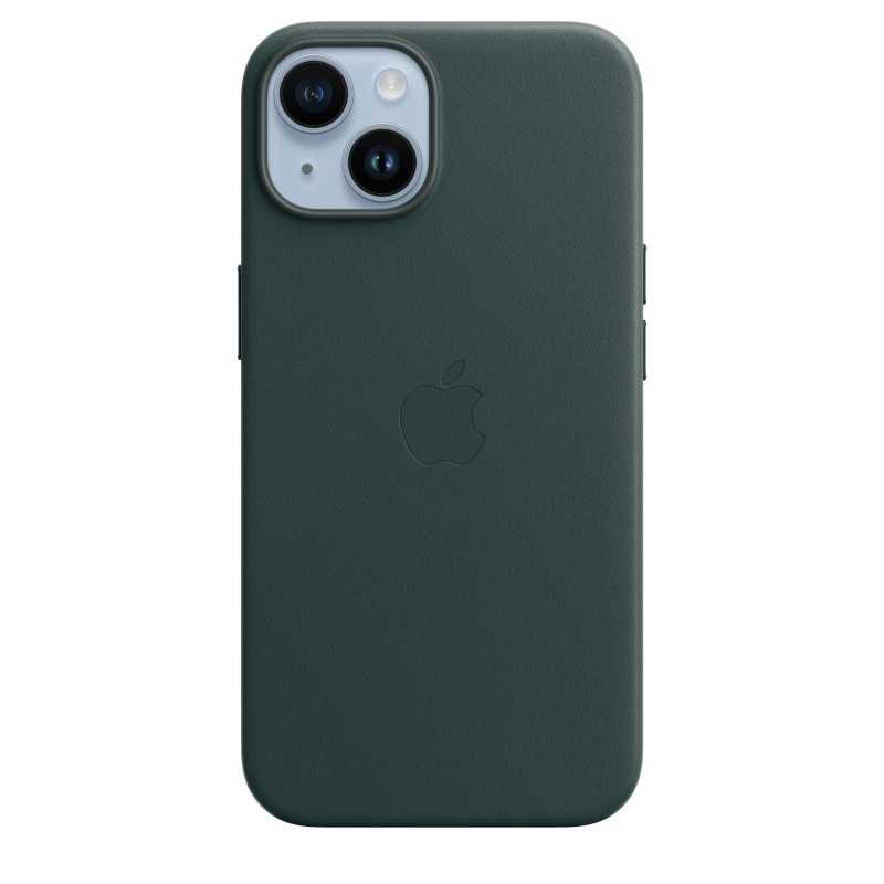 Capa MagSafe Couro iPhone 14 Verde