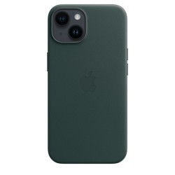 Capa MagSafe Couro iPhone 14 Verde