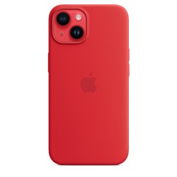 Capa MagSafe Silicone iPhone 14 Vermelho