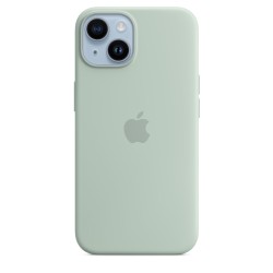 Capa MagSafe Silicone iPhone 14 Verde