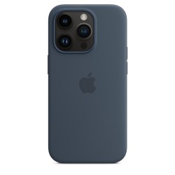 Capa MagSafe Silicone iPhone 14 Pro Azul