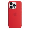 Capa MagSafe Silicone iPhone 14 Pro Vermelho