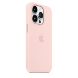Capa MagSafe Silicone iPhone 14 Pro Rosa