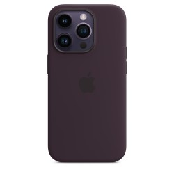 Capa MagSafe Silicone iPhone 14 Pro Elderberry