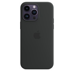Capa MagSafe Silicone iPhone 14 Pro Max Preto