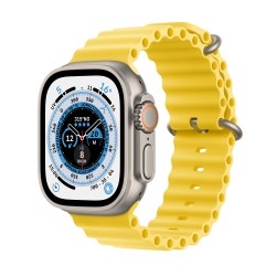 Watch Ultra GPS Celular 49mm Titânio Amarelo