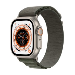 Watch Ultra GPS Celular 49mm Titânio Verde S