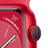 Watch 8 GPS 45mm Alumínio Vermelho