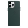 Capa MagSafe Couro iPhone 14 Pro Max Verde